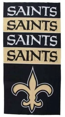 "Polaina cuello bandana Superdana New Orleans Saints - Equipo NFL 10"x19"" Foto 1 de 2
