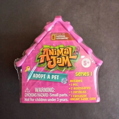 Animal Jam Adopt A Pet 系列 1 神秘盲包随机挑选颜色全新密封 — 第 1/4 张图片