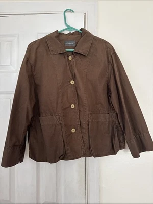 OSKA Brown Cotton Blazer Jacket Sz S - Image 1 of 4
