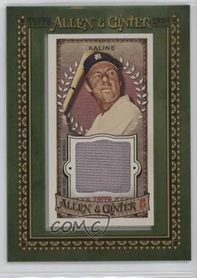 2024 Topps Allen & Ginter Mini Framed Relics Al Kaline #MFR-AK HOF - Image 1 of 3