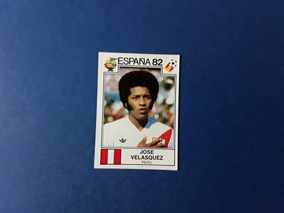 Panini Football Espana 82 Jose Velasquez Peru #81 - Photo 1/2