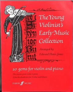 The Young Violinists Early music Collection arr. Edward Huws Jones - Picture 1 of 2
