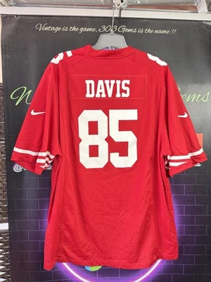 Футболка подлинная Nike San Francisco 49ers No85 Vernon Davis NFL SF - Изображение 1 из 4