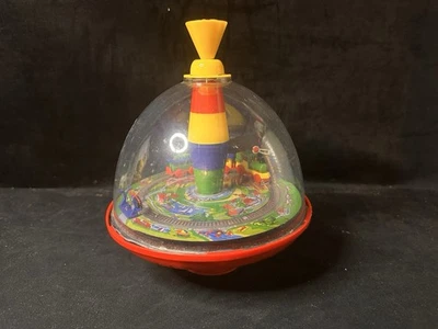 Juguete giratorio vintage Choo Choo Train artículo de coleccionista Foto 1 de 4