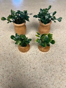 Vasi da fiori modello rovere cavallo colorato - 2 vasi piccoli e 2 grandi con verde - nuovi - Foto 1 di 1