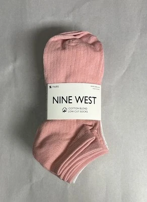 Nuevos calcetines informales Nine West para mujer 8 pares multicolores mezcla de algodón corte bajo Foto 1 de 4