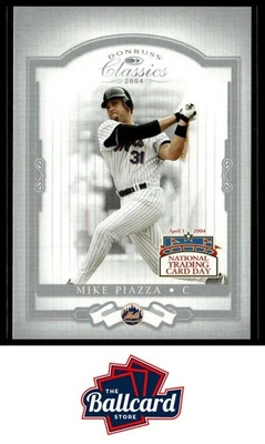 2004 National Trading Card Day #DP-3 Mike Piazza - Image 1 of 2