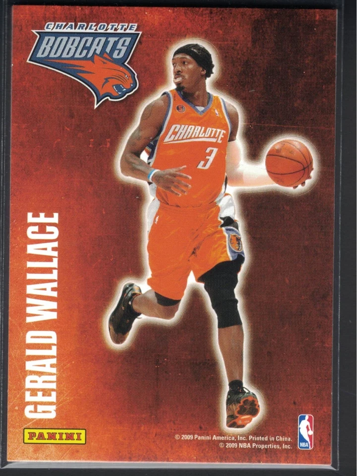 Pegatina Panini 2009-10 - Gerald Wallace Charlotte Bobcats Foto 1 de 1