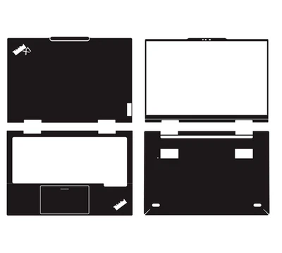 Laptop Leather Skin Stickers Fit Thinkpad X1 2-in-1 Gen10 14 inch - Image 1 of 4