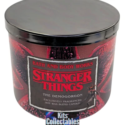 Bath & Body Works Stranger Things - The Demogorgon Large 3 Wick Scent Candle NEW - Image 1 of 2