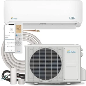 Senville 12000 BTU Wall Split Air Conditioner Heat Pump, Wall Mounted, 12000 BTU - Picture 1 of 7