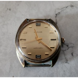 Vtg Baylor Automatic Swiss Made Watch Works - Picture 1 of 2