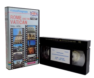Rome And The Vatican VHS PAL Video Ostia, Tivoli - Sistine Chapel - Picture 1 of 5