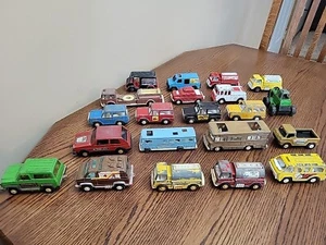 Vintage Lot of 21 Tootsie Toys and Diecast Toy Cars & Trucks  1960 1970s Rare! - Picture 1 of 16