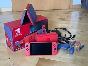 Nintendo Switch Konsole * Mario Red & Blue Edition * sehr guter Zustand - Bild 1 von 6