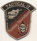 National Security Agency NSA patch Tactical IT National Technic Afghanistan made