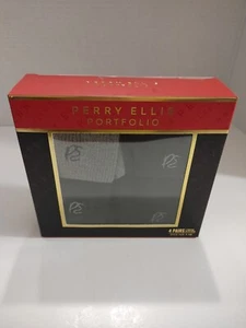 Perry Ellis Portfolio Men's 4-Pk.  Socks Black Multicolor Size 7-12 A13 - Picture 1 of 10