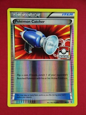 ✨ PROMO POKEMON CATCHER ✨ RH League Stamp XY 36/39 | Reverse Holo-Foil NM-Mint - Image 1 of 4