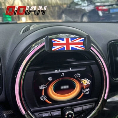 Car Mobile Phone Holder Navigation Bracket For MINI Cooper F55 F56 F57 F60 14-21 - Image 1 of 4