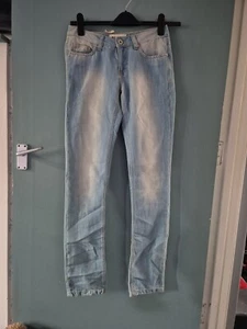BNWT Ichi 28" Waist 32" Leg Blue Jeans (624/1) - Picture 1 of 4