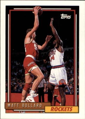1992-93 Topps #274 Matt Bullard - NM - Image 1 of 2