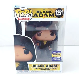 Funko POP! DC Comics BLACK ADAM #1251 2022 Winter Convention Exclusive - Picture 1 of 6