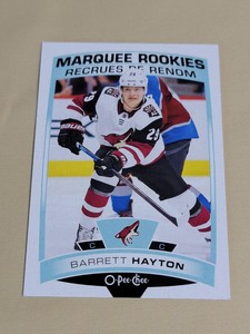 2019-20 Upper Deck O-Pee-Chee Update Barrett Hayton Marquee Rookies RC #627