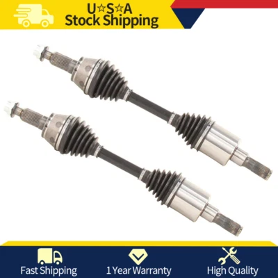 2x Front TrakMotive CV Axle Joint Shaft For Hummer H3 2010 2009 2008 2007 2006 - Image 1 of 4