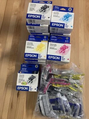 Epson 32 T0322 T0323 T0324 Tintenpatrone 49 Packungen ORIGINAL NEU für Stylus - Bild 1 von 4