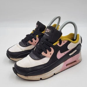 Nike Air Max 90 Leather GS Black Light Arctic Pink Sneaker CD6867 007 Größe 3Y - Bild 1 von 10