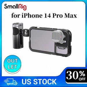 SmallRig Mobile Video Phone Cage kit W/ Handheld for Apple iPhone 14 Pro Max - Photo 1 sur 7