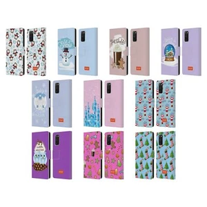 OFFIZIELLE emoji® WINTER WUNDERLAND BRIEFTASCHE HUELLE FÜR SAMSUNG HANDYS 1 - Bild 1 von 16