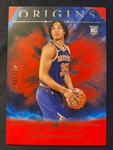 2024 Origins #85 Pacome Dadiet RC #82/299 New York Knicks Rookie - Picture 1 of 1