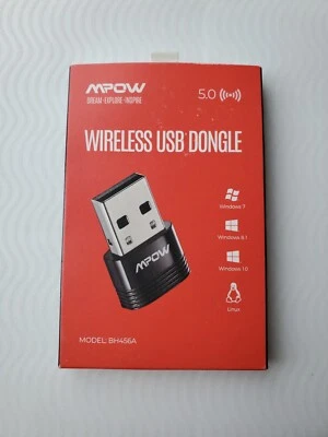 Mpow Dongle USB Inalámbrico Bluetooth 5.0 para Windows 7/8.1/10 y Linux Foto 1 de 4