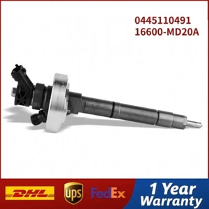 Diesel Fuel Injector 0445110491 16600-MD20A for BOSCH Nissan MD20A engine - Picture 1 of 8