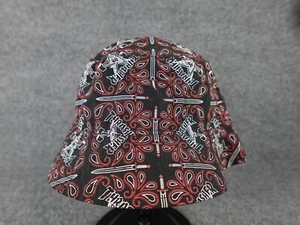 Thrasher Magazine BANDANA SKATE GOAT PRINT BUCKET Hat BLACK/RED L/XL - Picture 1 of 6