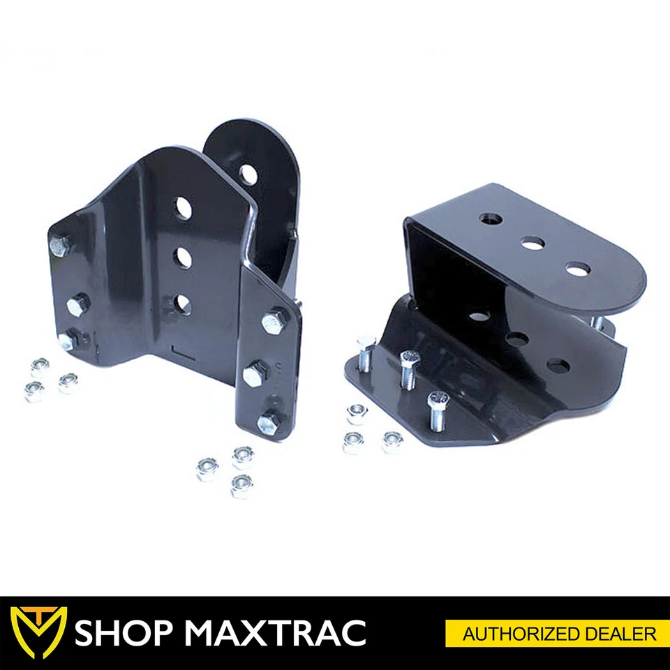 MaxTrac 4" Rear Hanger Lowering Kit 423740 For 1999-2007 Ford F250 Super Duty - Image 1 of 3