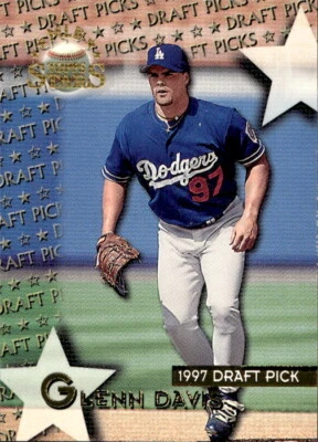 1997 Topps Stars Glenn Davis 120 RC Los Angeles Dodgers - Image 1 of 2