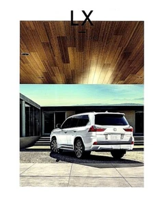 2019 LEXUS LX 570 SUV—41 PAGE U.S. SALES BROCHURE—NEW NOS - Picture 1 of 1