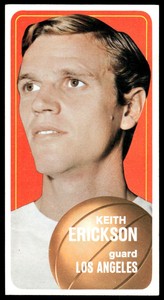 1970-71 1970-71 Topps Basketball Keith Erickson Los Angeles Lakers #38 ......