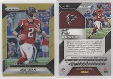 2016 Panini Prizm Gold Prizm /10 Matt Ryan #199