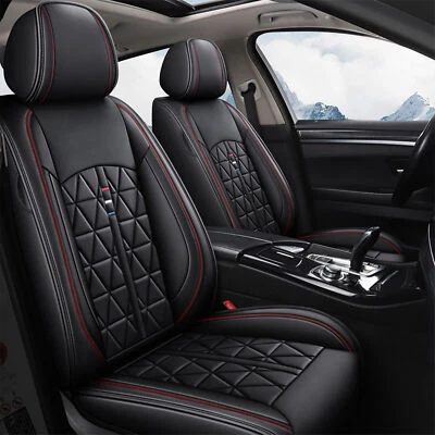 Car 5-Seat Covers PU Leather For Infiniti Q70 2014-2019 Cushion Pad Accessories Foto 1 de 4