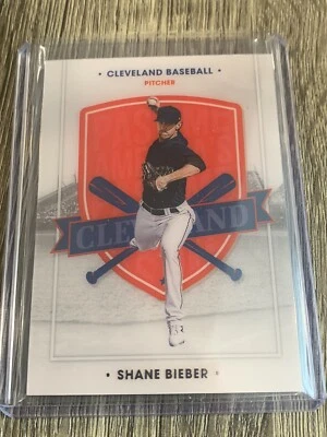 2021 Panini Chronicles America’s Pastime Shane Bieber Cleveland Indians - Image 1 of 2