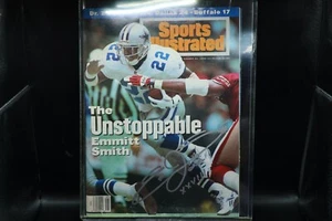 Sports Illustrated, Emmitt Smith, signed COA (for Pilot) Jan.31 1994 - Bild 1 von 5