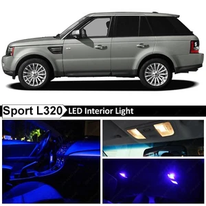 18x Blue LED Lights Interior Package For 2005-2013 Range Rover Sport L320 - Picture 1 of 12