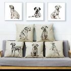 Europe Dalmatian Cushions Cover for Sofa Home Decor Printed Cute Pet Dog Throw