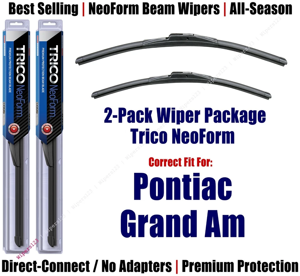 2pk Super-Premium NeoForm Wipers fit 1999-2005 Pontiac Grand Am 16220/170 - Image 1 of 1