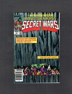 Marvel Super Heroes Secret Wars #4 VF (8.0) 1984 Classic Hulk Cover & Newsstand - Imagen 1 de 2