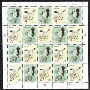 SCOTT 2868 29 CENT CRAINS SHEET OF 20 FREE SHIPPING - Picture 1 of 1