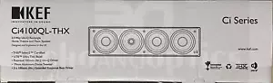 Altavoz controlador Uni-Q en pared KEF Ci4100QL-THX (cada uno) - Imagen 1 de 1
